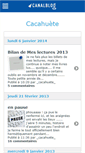 Mobile Screenshot of mamemoir.canalblog.com