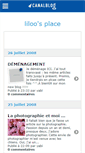 Mobile Screenshot of liloosplace.canalblog.com