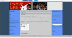 Desktop Screenshot of enfantsdelapaix.canalblog.com