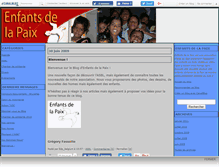 Tablet Screenshot of enfantsdelapaix.canalblog.com