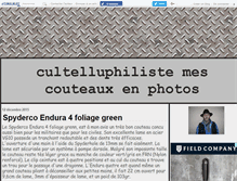 Tablet Screenshot of cultelluphiliste.canalblog.com