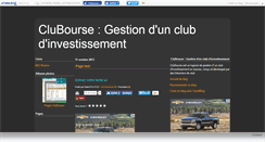 Desktop Screenshot of clubourse.canalblog.com
