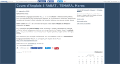 Desktop Screenshot of centredanglais.canalblog.com