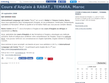 Tablet Screenshot of centredanglais.canalblog.com