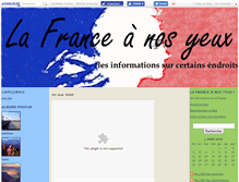 Tablet Screenshot of franceanosyeux.canalblog.com