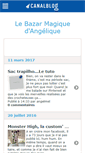 Mobile Screenshot of bazarmagique.canalblog.com