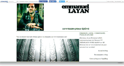 Desktop Screenshot of emmanuellayan.canalblog.com