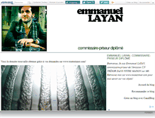 Tablet Screenshot of emmanuellayan.canalblog.com