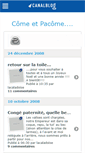 Mobile Screenshot of lacaladoiseblog.canalblog.com