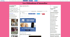 Desktop Screenshot of amourdechihuahua.canalblog.com