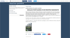 Desktop Screenshot of marinepeintre.canalblog.com