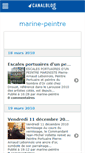 Mobile Screenshot of marinepeintre.canalblog.com