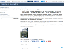 Tablet Screenshot of marinepeintre.canalblog.com