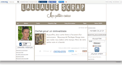 Desktop Screenshot of lallaliescrap.canalblog.com