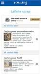 Mobile Screenshot of lallaliescrap.canalblog.com
