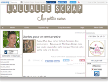 Tablet Screenshot of lallaliescrap.canalblog.com