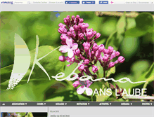 Tablet Screenshot of ikebanadanslaube.canalblog.com