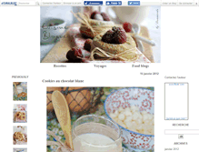 Tablet Screenshot of cuisineblogueuse.canalblog.com