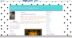Desktop Screenshot of juliecookie.canalblog.com