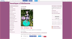 Desktop Screenshot of chezithilienne.canalblog.com