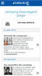 Mobile Screenshot of beauregardplage.canalblog.com