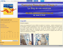 Tablet Screenshot of beauregardplage.canalblog.com