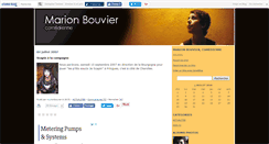 Desktop Screenshot of marionbouvier.canalblog.com