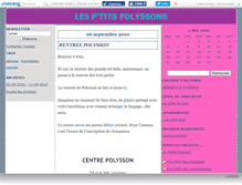 Tablet Screenshot of centrepolysson.canalblog.com