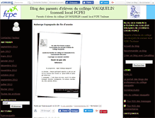 Tablet Screenshot of fcpevauquelin.canalblog.com