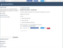 Tablet Screenshot of greenetbio.canalblog.com