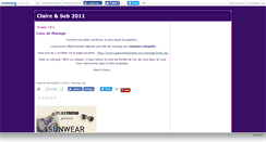 Desktop Screenshot of claireetseb2011.canalblog.com