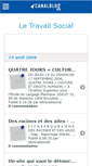 Mobile Screenshot of letravailsocial.canalblog.com