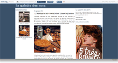 Desktop Screenshot of lagalettedesroys.canalblog.com