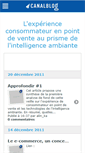 Mobile Screenshot of experetail.canalblog.com
