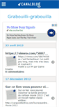 Mobile Screenshot of grabouilla.canalblog.com