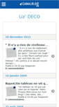 Mobile Screenshot of lisejannin.canalblog.com