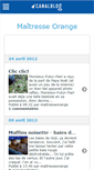 Mobile Screenshot of maitresseorange.canalblog.com