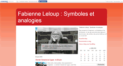 Desktop Screenshot of fabienneleloup.canalblog.com