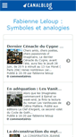 Mobile Screenshot of fabienneleloup.canalblog.com