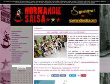Tablet Screenshot of normandiesalsa.canalblog.com
