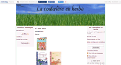 Desktop Screenshot of lacouturiere.canalblog.com
