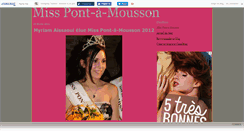 Desktop Screenshot of misspontamousson.canalblog.com