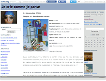 Tablet Screenshot of jecriecomjepanse.canalblog.com