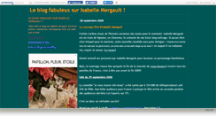 Desktop Screenshot of isabellemergault.canalblog.com