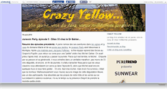 Desktop Screenshot of crazyyellow.canalblog.com