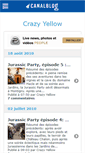 Mobile Screenshot of crazyyellow.canalblog.com