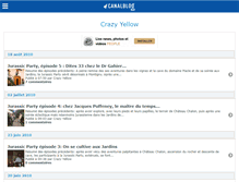 Tablet Screenshot of crazyyellow.canalblog.com