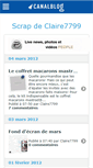 Mobile Screenshot of claire7799.canalblog.com