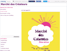 Tablet Screenshot of marchecreateurs.canalblog.com