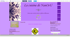 Desktop Screenshot of lacuisinedenajet.canalblog.com